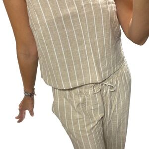 Linen Set - Top and Pants